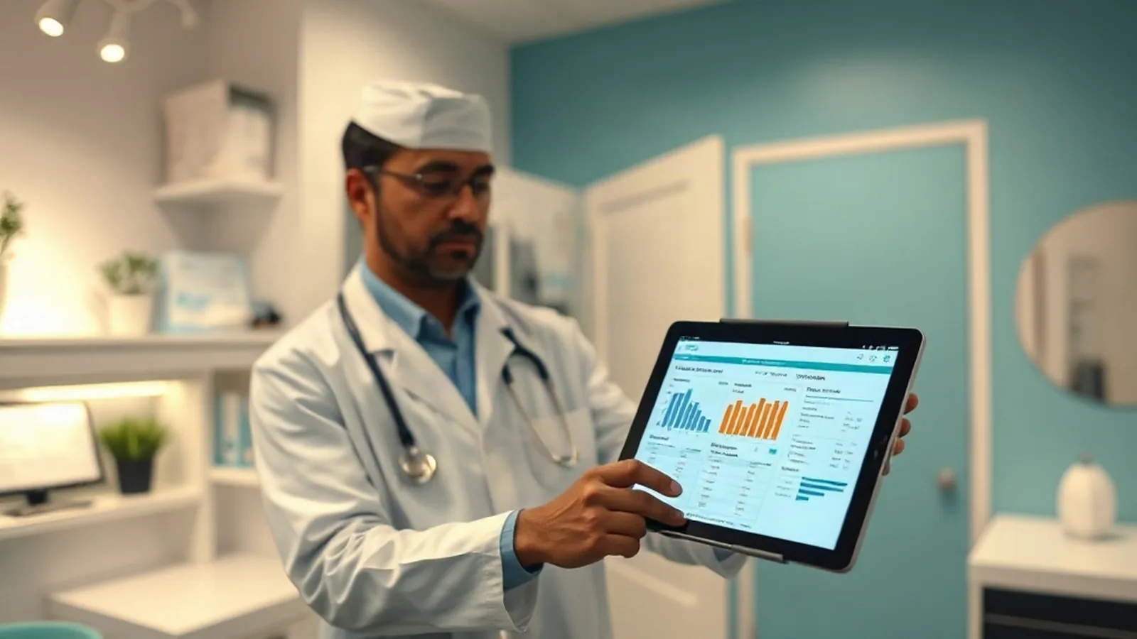 A Vitelize clinician reviewing a patient's metabolic plan